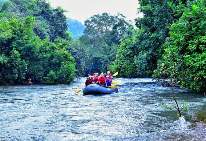 River rafting adventure in Kannur